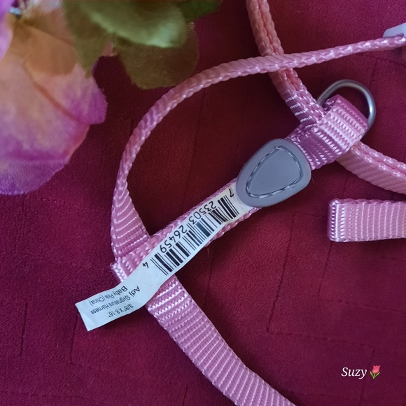 ๐ Pink Adjustable Cat ๐โโฌ Harness - Picture 3 of 5